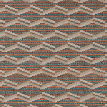 D2023 Abstract & Geometric,Global,Southwestern Navajo Aqua & Teal Charlotte Fabrics