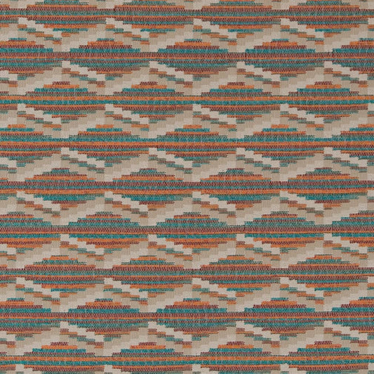 D2023 Abstract & Geometric,Global,Southwestern Navajo Aqua & Teal Charlotte Fabrics