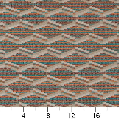 D2023 Abstract & Geometric,Global,Southwestern Navajo Aqua & Teal Charlotte Fabrics