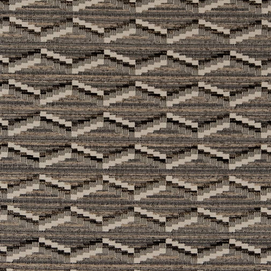 D2024 Abstract & Geometric,Global,Southwestern Graphite Black,Grey & Silver Charlotte Fabrics