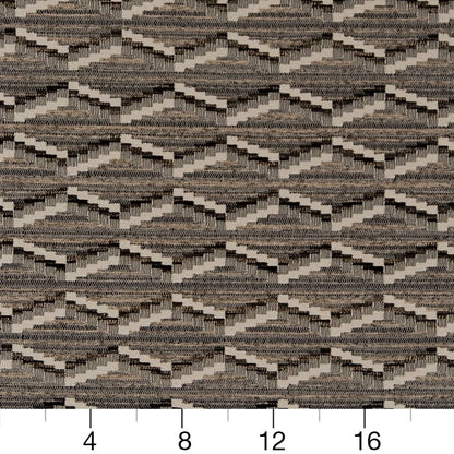 D2024 Abstract & Geometric,Global,Southwestern Graphite Black,Grey & Silver Charlotte Fabrics