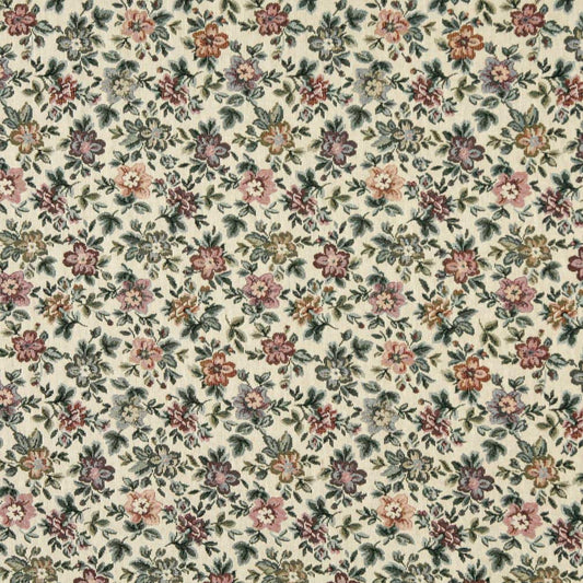 D2049 Floral Heather Pink,Red & Burgundy Charlotte Fabrics