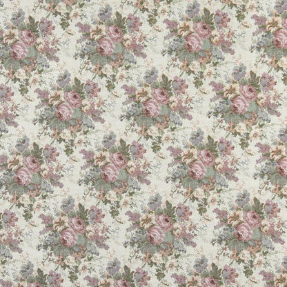 D2050 Floral Vintage Pink,Purple Charlotte Fabrics