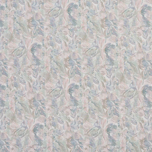 D2053 Floral Petal Blue,Pink Charlotte Fabrics