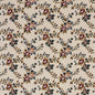 D2054 Floral Praline Red & Burgundy Charlotte Fabrics