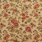 D2057 Floral Ecru Bouquet Pink Charlotte Fabrics