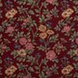 D2059 Floral Merlot Bouquet Red & Burgundy Charlotte Fabrics