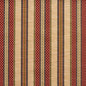 D2060 Stripe Ecru Stripe Red & Burgundy Charlotte Fabrics