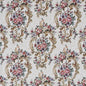 D2064 Floral Ivory Gold & Yellow,Pink Charlotte Fabrics