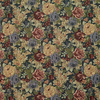 D2068 Floral Aloe Green Charlotte Fabrics
