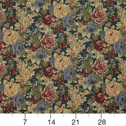 D2068 Floral Aloe Green Charlotte Fabrics