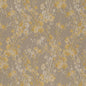 D2079 Floral Goldenrod Gold & Yellow,Grey & Silver Charlotte Fabrics