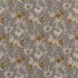 D2086 Floral Hazelwood Gold & Yellow,Grey & Silver Charlotte Fabrics