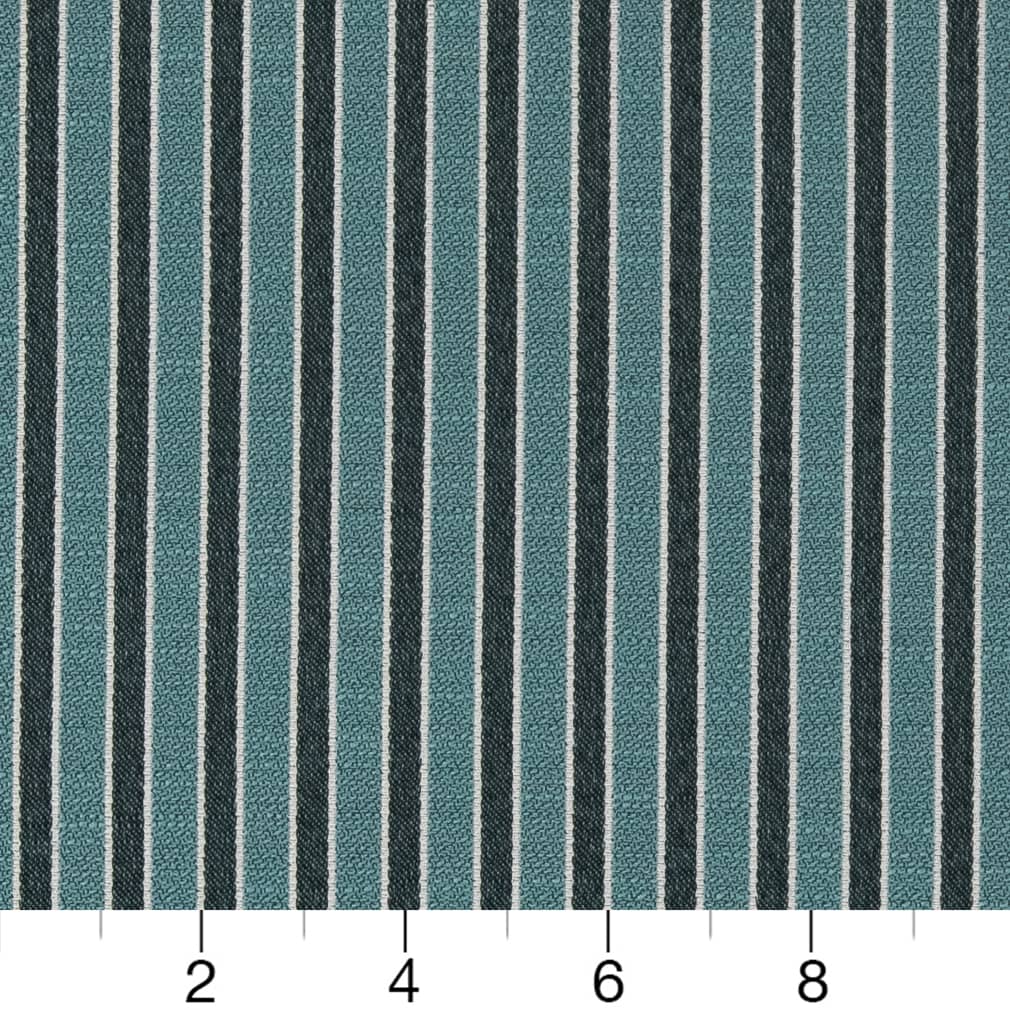 D2129 Small Scale,Stripe Aqua Stripe Aqua & Teal Charlotte Fabrics