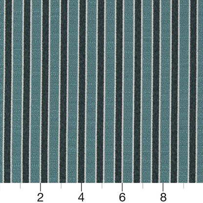 D2129 Small Scale,Stripe Aqua Stripe Aqua & Teal Charlotte Fabrics