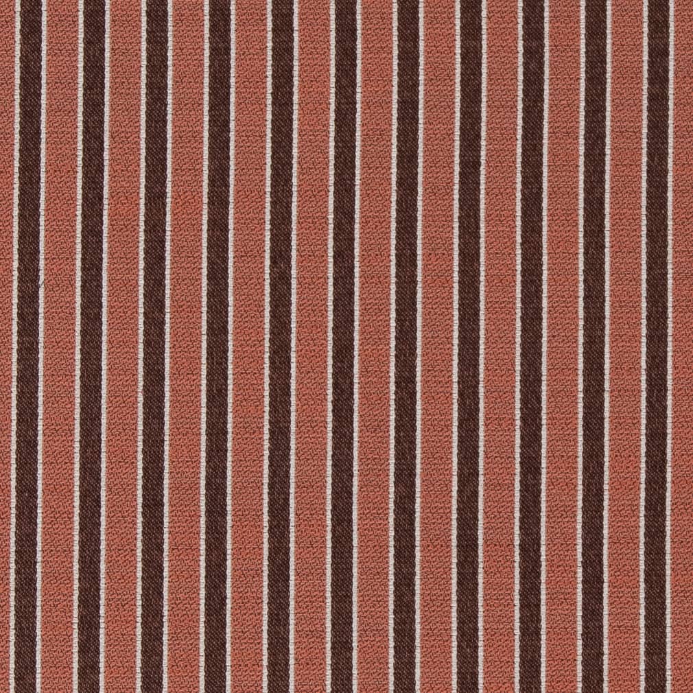 D2131 Small Scale,Stripe Salmon Stripe Coral & Peach Charlotte Fabrics