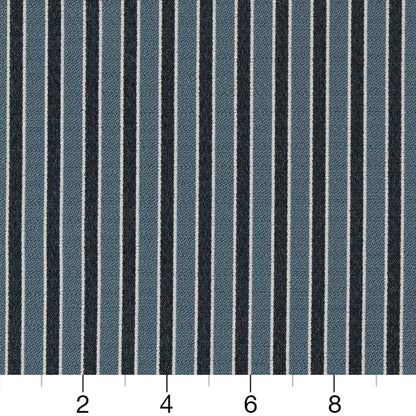 D2133 Small Scale,Stripe River Stripe Blue Charlotte Fabrics