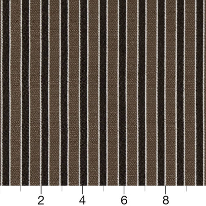 D2138 Small Scale,Stripe Truffle Stripe Brown Charlotte Fabrics