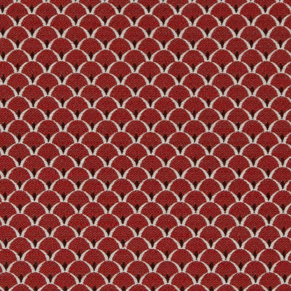 D2142 Small Scale Ruby Scales Red & Burgundy Charlotte Fabrics