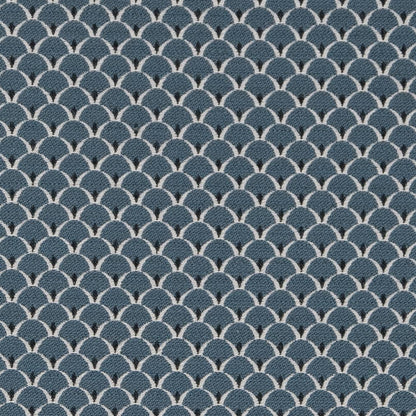 D2143 Small Scale River Scales Blue Charlotte Fabrics