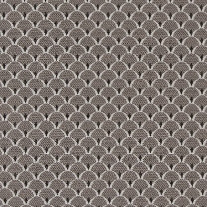 D2145 Small Scale Pewter Scales Grey & Silver Charlotte Fabrics