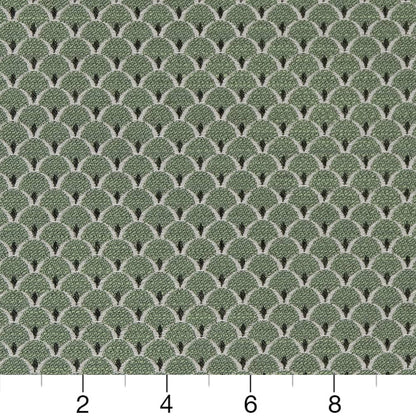 D2146 Small Scale Spring Scales Green Charlotte Fabrics