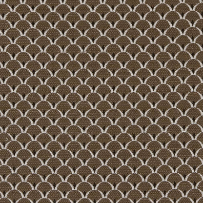 D2148 Small Scale Truffle Scales Brown Charlotte Fabrics