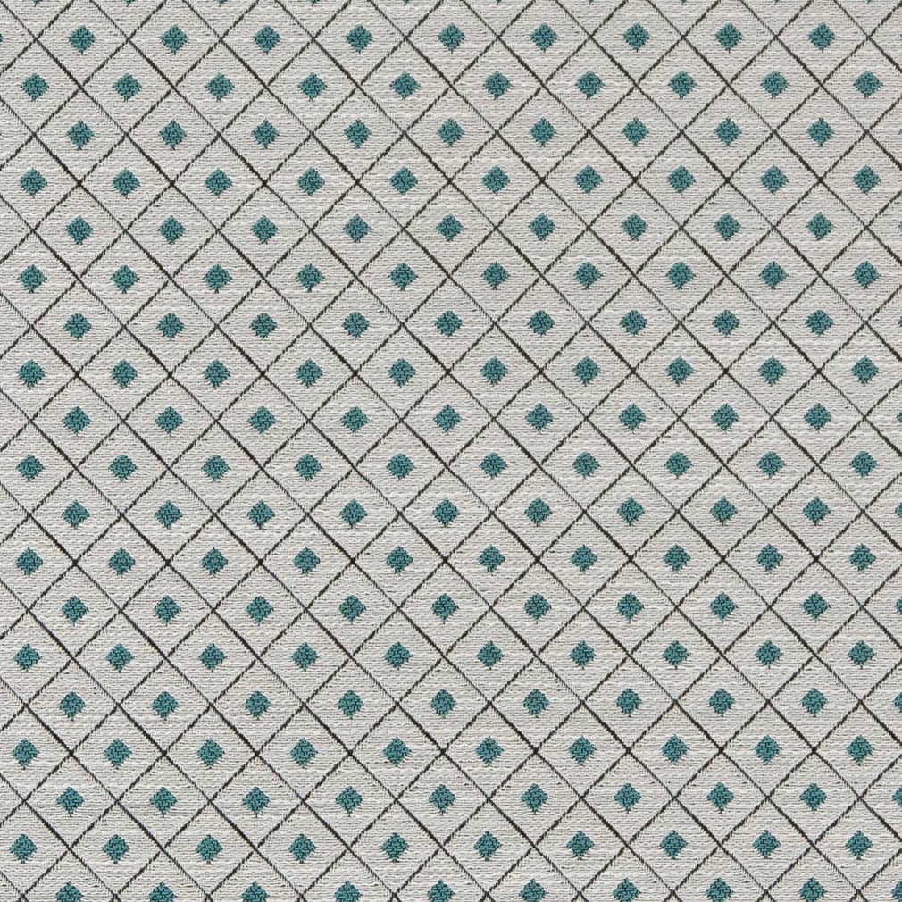 D2149 Diamonds,Small Scale Aqua Diamond Aqua & Teal Charlotte Fabrics