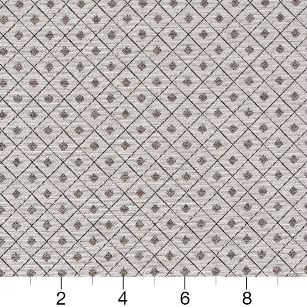 D2155 Diamonds,Small Scale Pewter Diamond Grey & Silver Charlotte Fabrics