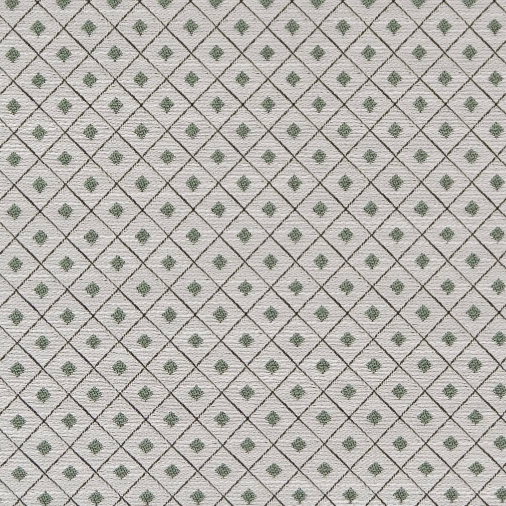 D2156 Diamonds,Small Scale Spring Diamond Green Charlotte Fabrics