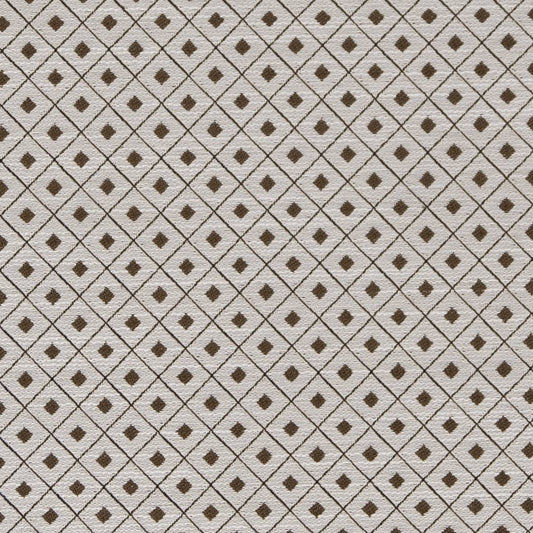 D2158 Diamonds,Small Scale Truffle Diamond Brown Charlotte Fabrics