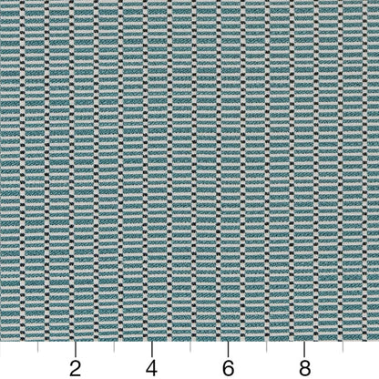 D2159 Small Scale Aqua Stack Aqua & Teal Charlotte Fabrics