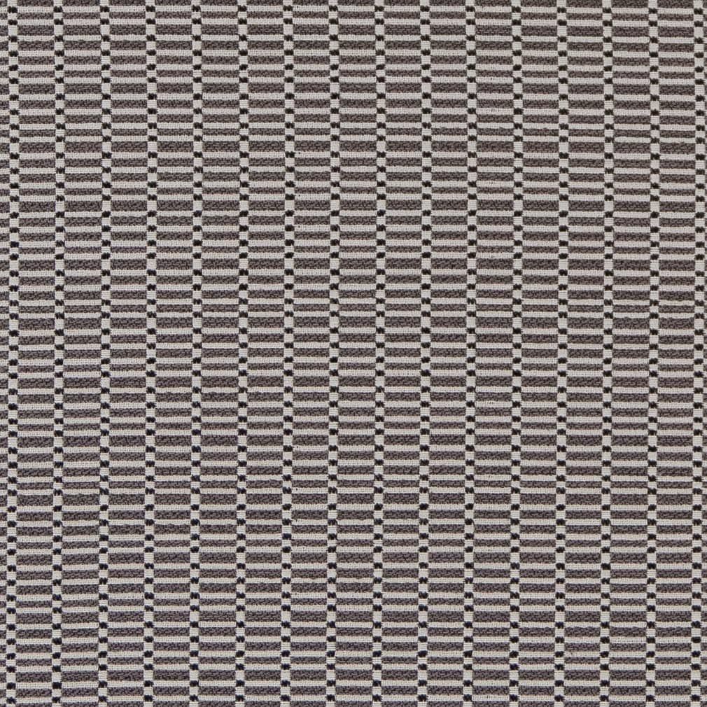 D2160 Small Scale Charcoal Stack Grey & Silver Charlotte Fabrics