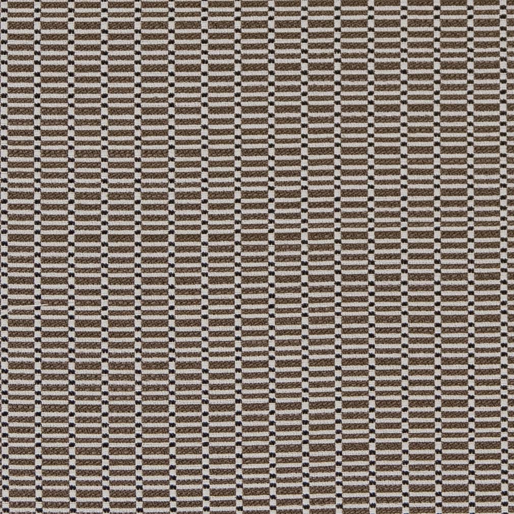 D2168 Small Scale Truffle Stack Brown Charlotte Fabrics