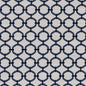 D2174 Abstract & Geometric,Small Scale Wedgewood Lattice Blue Charlotte Fabrics