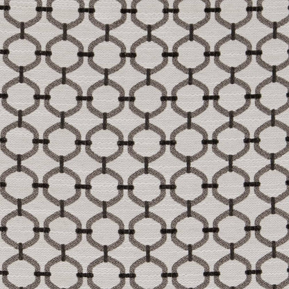 D2175 Abstract & Geometric,Small Scale Pewter Lattice Grey & Silver Charlotte Fabrics