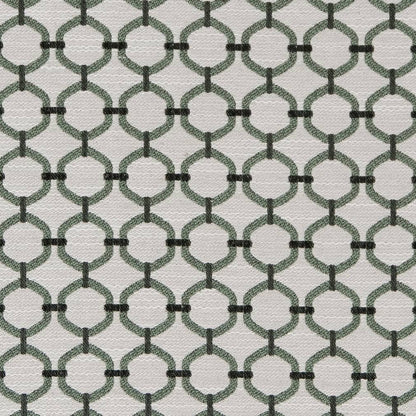 D2176 Abstract & Geometric,Small Scale Spring Lattice Green Charlotte Fabrics