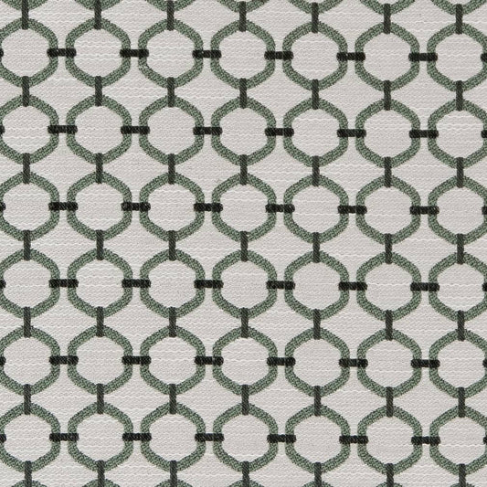 D2176 Abstract & Geometric,Small Scale Spring Lattice Green Charlotte Fabrics