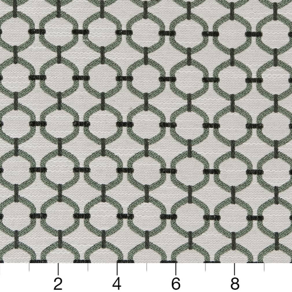 D2176 Abstract & Geometric,Small Scale Spring Lattice Green Charlotte Fabrics
