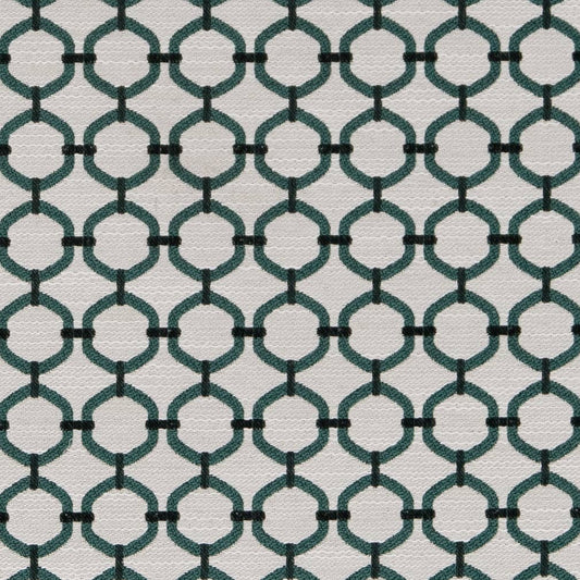 D2177 Abstract & Geometric,Small Scale Jade Lattice Green Charlotte Fabrics