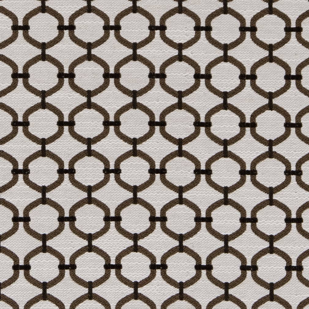 D2178 Abstract & Geometric,Small Scale Truffle Lattice Brown Charlotte Fabrics