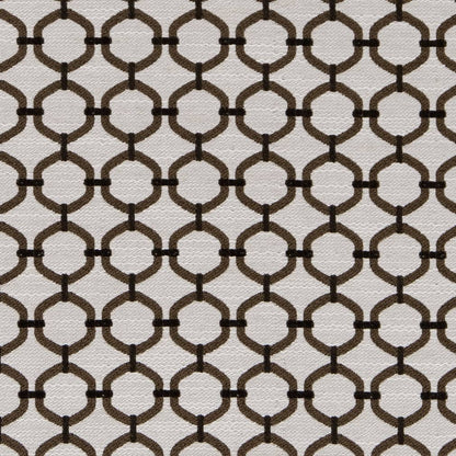 D2178 Abstract & Geometric,Small Scale Truffle Lattice Brown Charlotte Fabrics