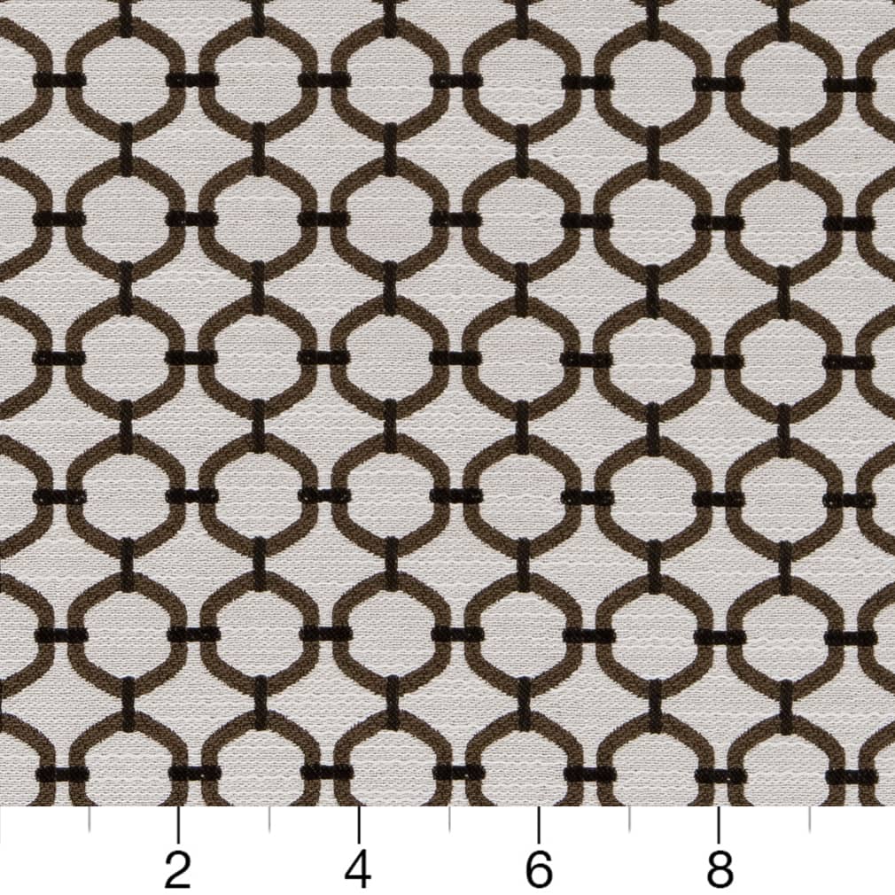 D2178 Abstract & Geometric,Small Scale Truffle Lattice Brown Charlotte Fabrics