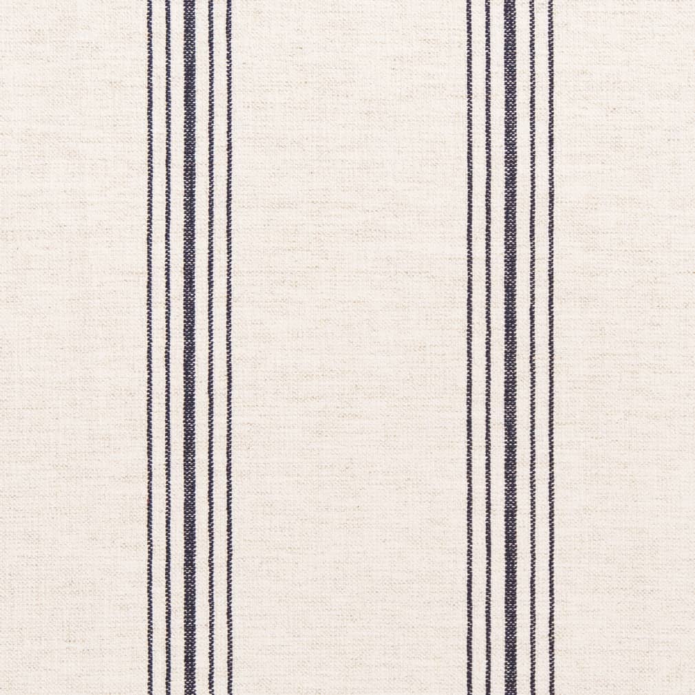 D2278 Stripe Hampton Indigo Blue Charlotte Fabrics