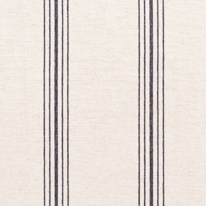 D2278 Stripe Hampton Indigo Blue Charlotte Fabrics