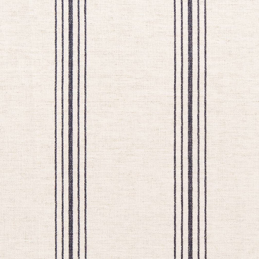 D2278 Stripe Hampton Indigo Blue Charlotte Fabrics