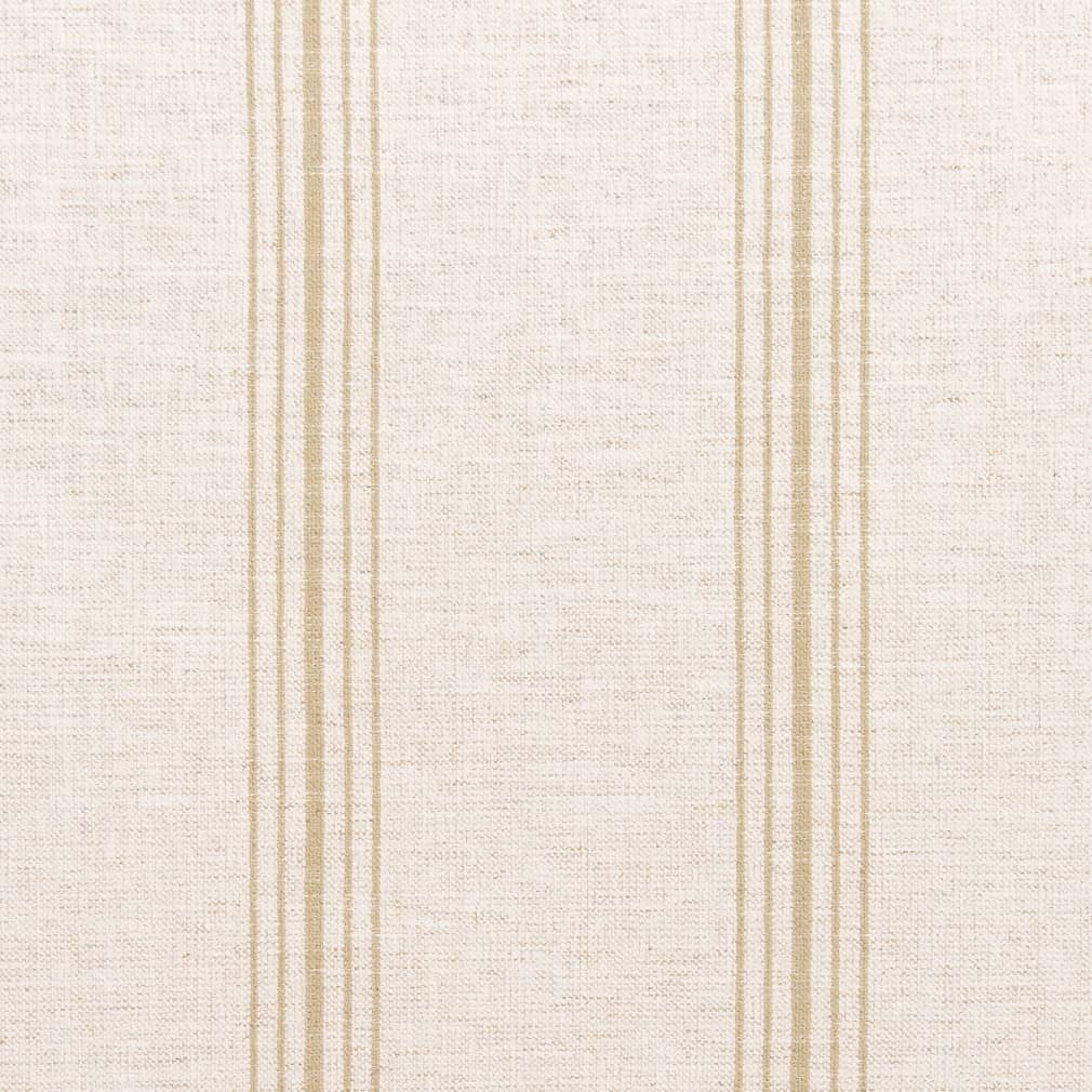 D2280 Stripe Hampton Sand Beige & Taupe Charlotte Fabrics