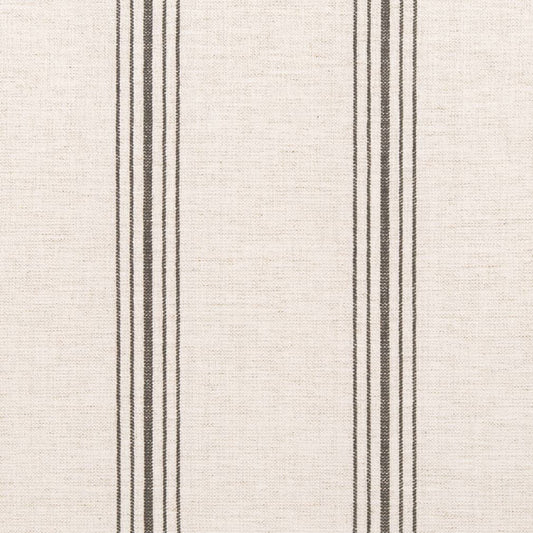 D2281 Stripe Hampton Slate Grey & Silver Charlotte Fabrics