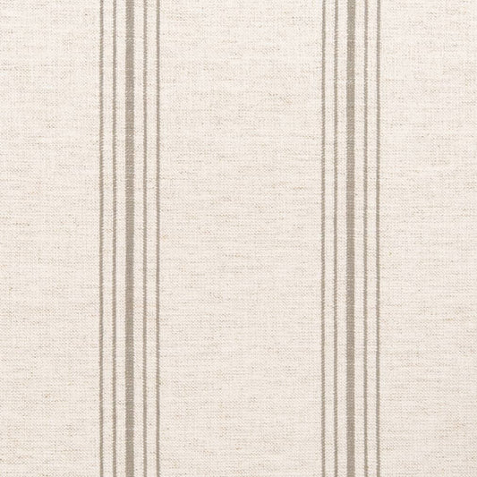 D2282 Stripe Hampton Stone Grey & Silver Charlotte Fabrics
