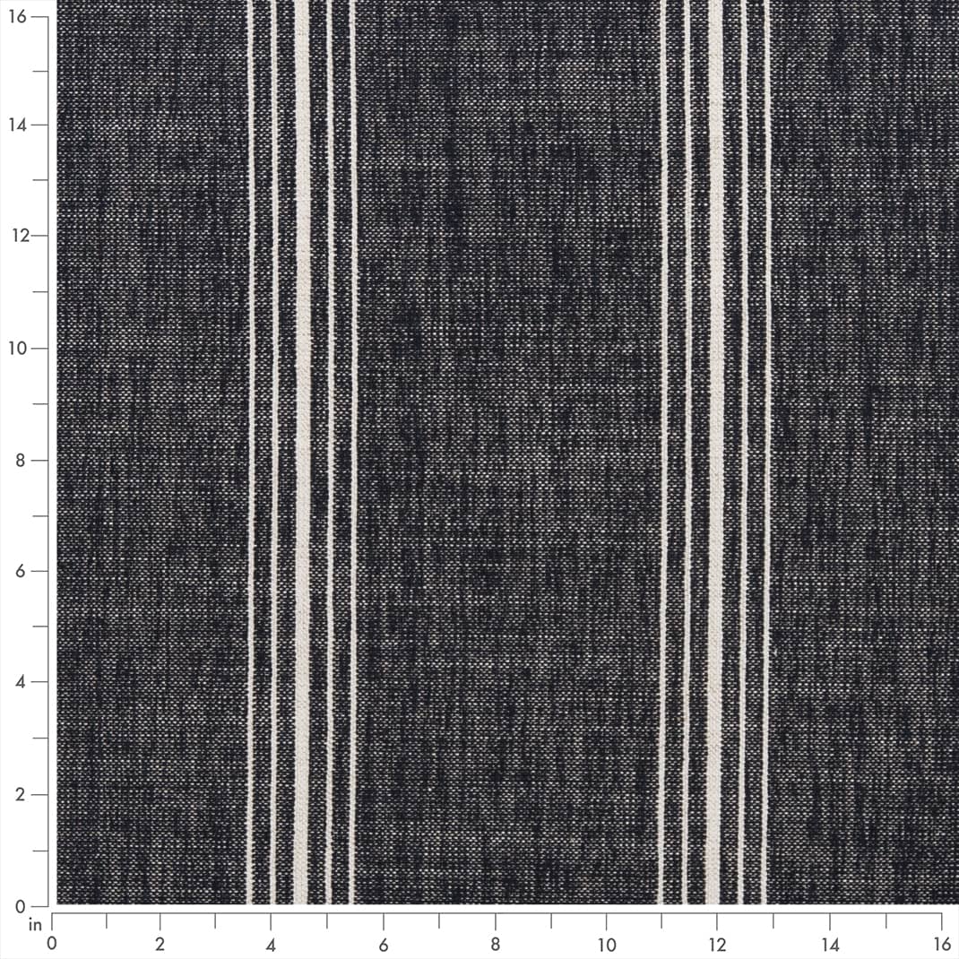 D2284 Stripe Newport Indigo Blue Charlotte Fabrics